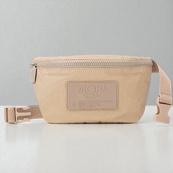 ALOHA Collection Handbags - Aloha Collection minimalist mini hip pack fanny pack bum bag neutral beige New